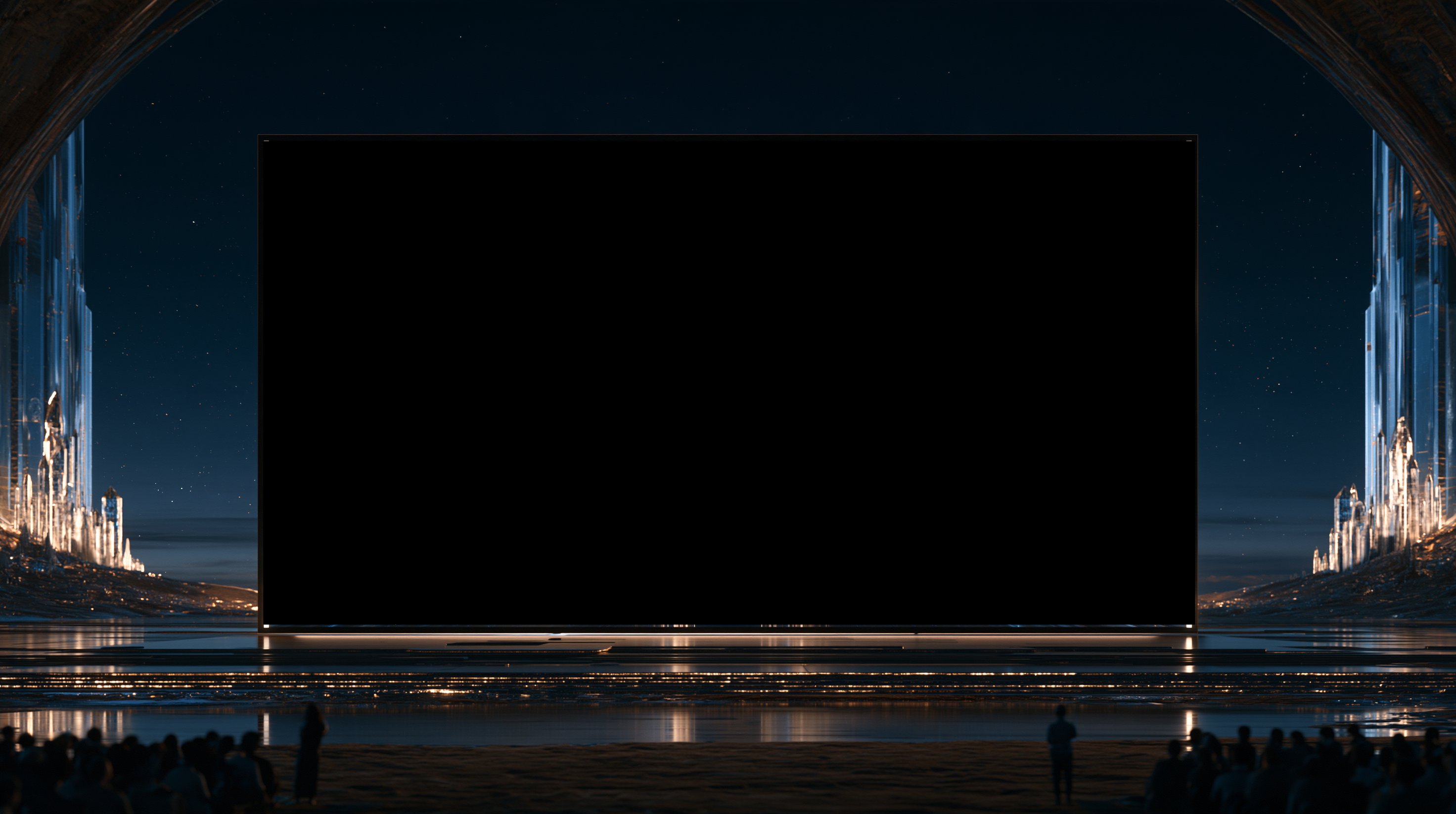 Concert hall screen